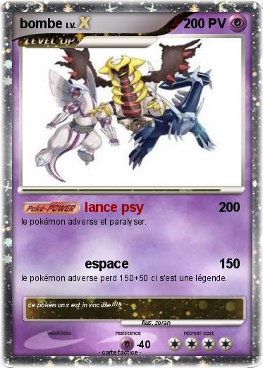 Pokemon bombe