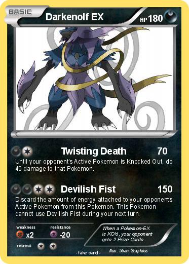 Pokemon Darkenolf EX