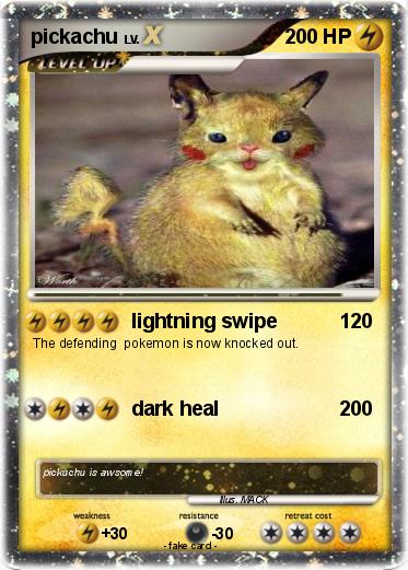 Pokemon pickachu
