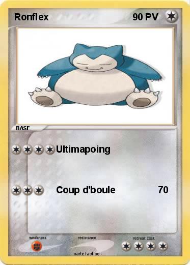 Pokemon Ronflex