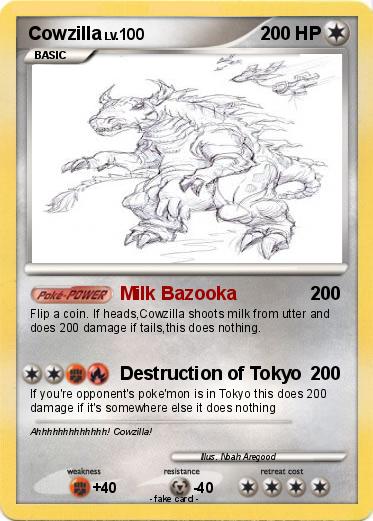 Pokemon Cowzilla