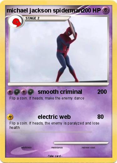 Pokemon michael jackson spiderman