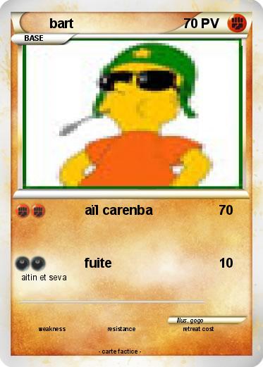 Pokemon bart