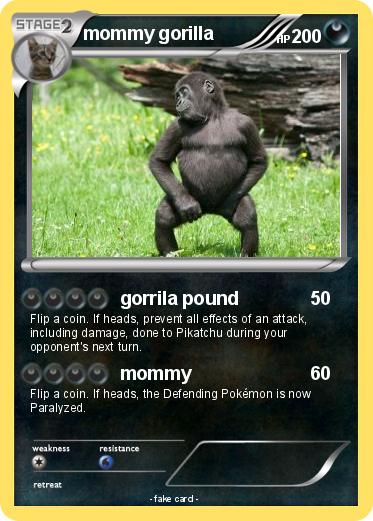 Pokemon mommy gorilla