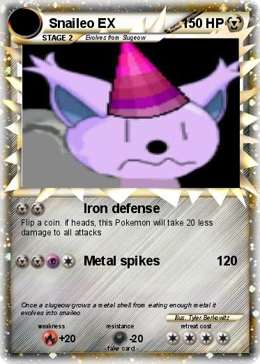 Pokemon Snaileo EX
