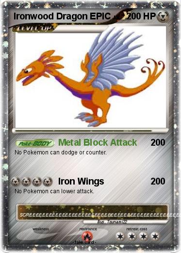Pokemon Ironwood Dragon EPIC