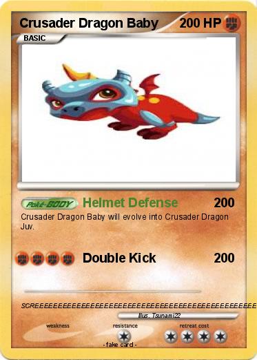 Pokemon Crusader Dragon Baby