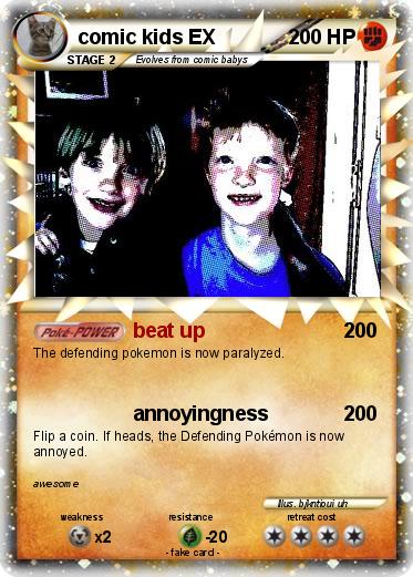 Pokemon comic kids EX