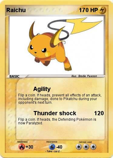 Pokemon Raichu