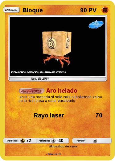 Pokemon Bloque