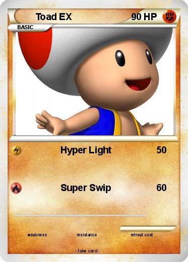 Pokemon Toad EX
