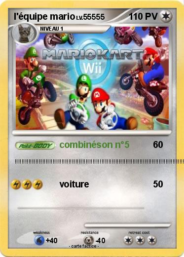Pokemon l'équipe mario