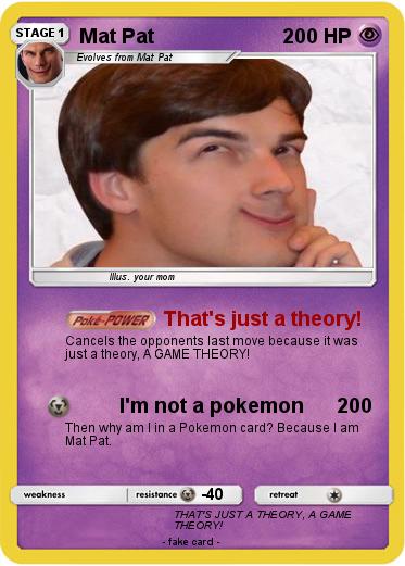 Pokemon Mat Pat
