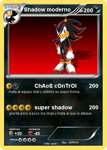 Pokemon Shadow moderno