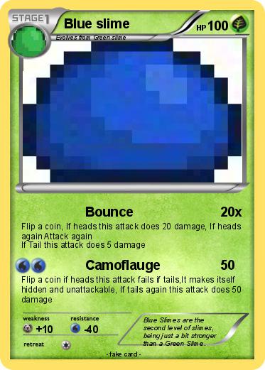 Pokemon Blue slime