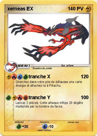 Pokemon xerneas EX