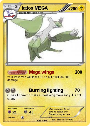 Pokemon latios MEGA