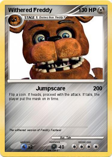 Pokemon Withered Freddy