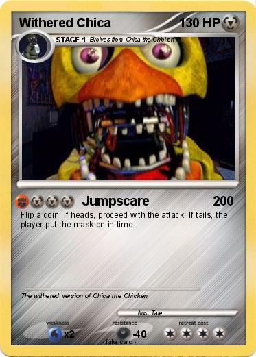 Pokemon Withered Chica