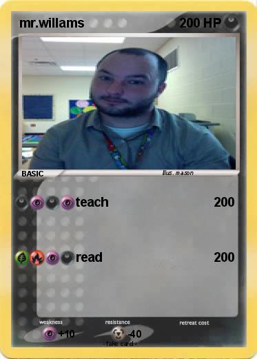 Pokemon mr.willams