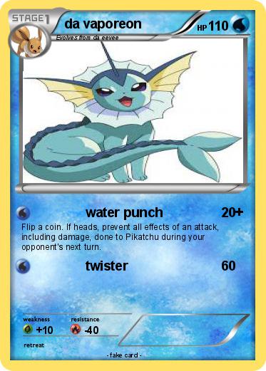 Pokemon da vaporeon