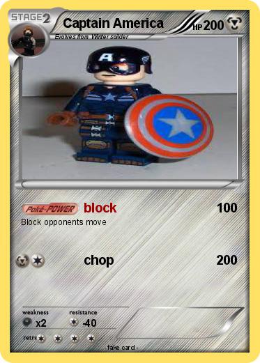 Pokemon Captain America