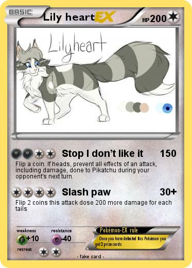 Pokemon Lily heart