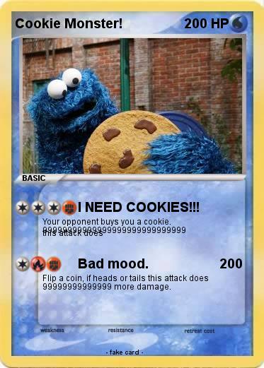 Pokemon Cookie Monster!