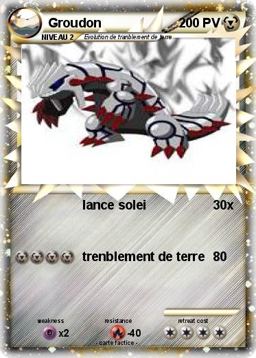 Pokemon Groudon
