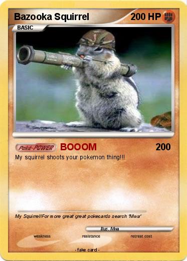 Pokemon Bazooka Squirrel