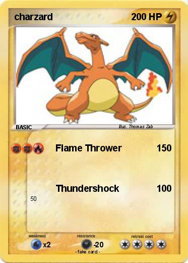Pokemon charzard