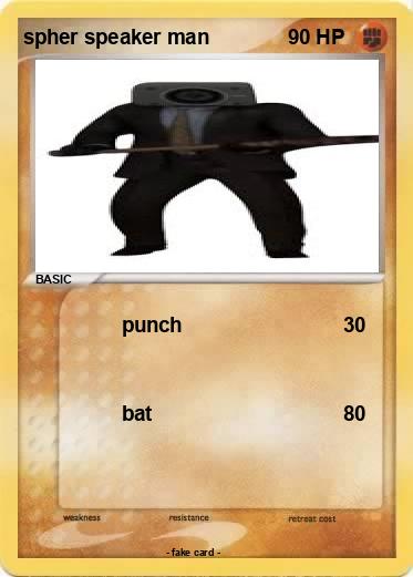 Pokemon spher speaker man