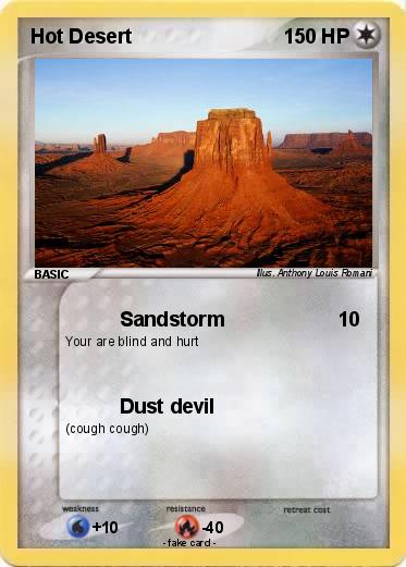 Pokemon Hot Desert
