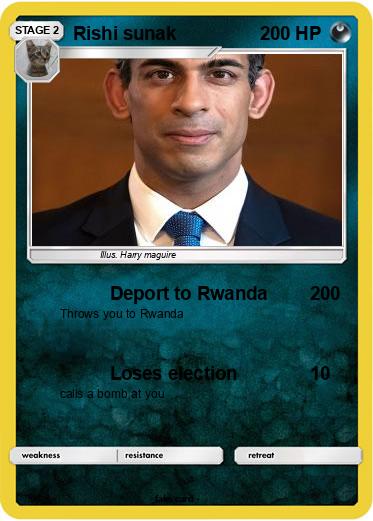 Pokemon Rishi sunak