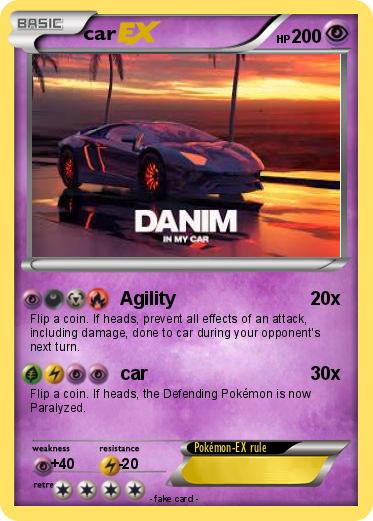 Pokemon car