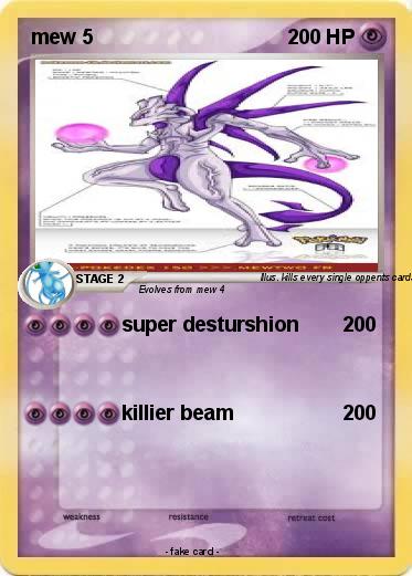 Pokemon mew 5