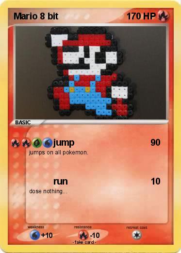 Pokemon Mario 8 bit