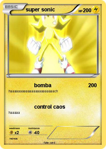 Pokemon super sonic