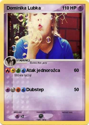 Pokemon Dominika Lubka