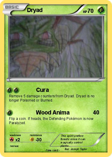 Pokemon Dryad