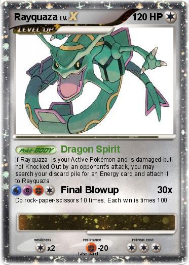Pokemon Rayquaza