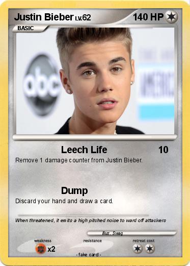 Pokemon Justin Bieber