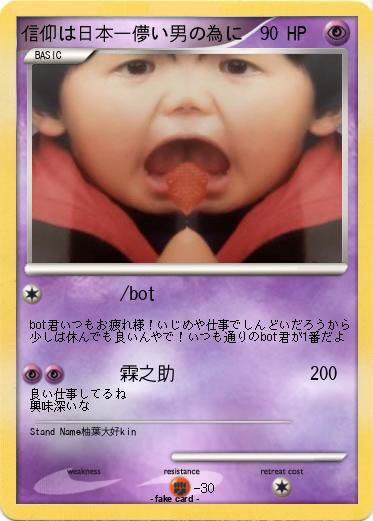Pokemon 信仰は日本一儚い男の為に