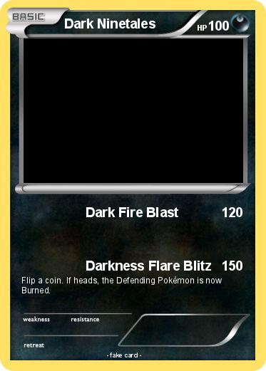 Pokemon Dark Ninetales