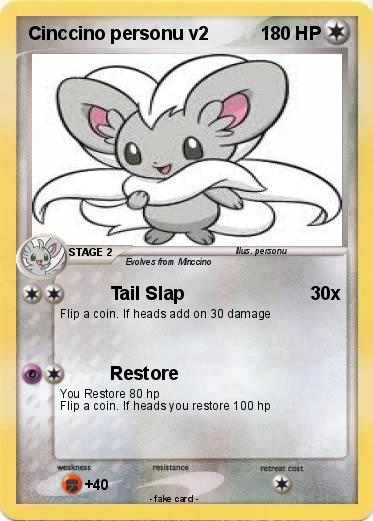Pokemon Cinccino personu v2