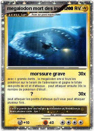 Pokemon megalodon mort des inossent