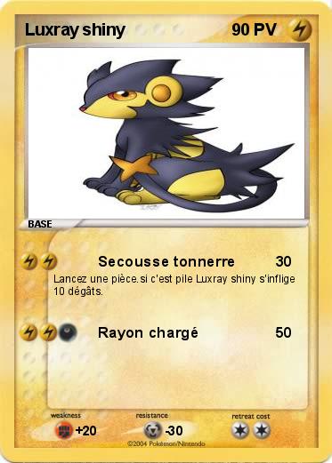 Pokemon Luxray shiny