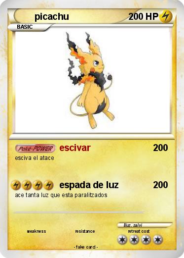 Pokemon picachu