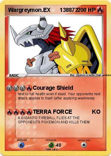Pokemon Wargreymon.EX      138872