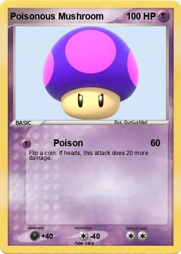 Pokemon Poisonous Mushroom